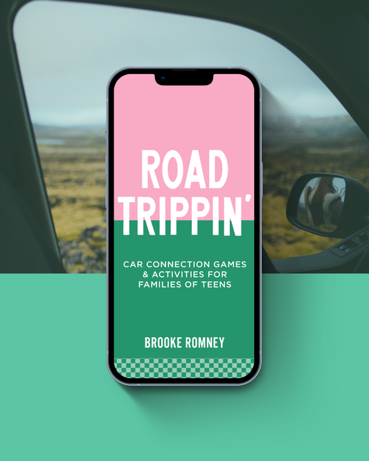 Road Tripping: Car connection Games and activities for families of teens by Brooke Romney. 
