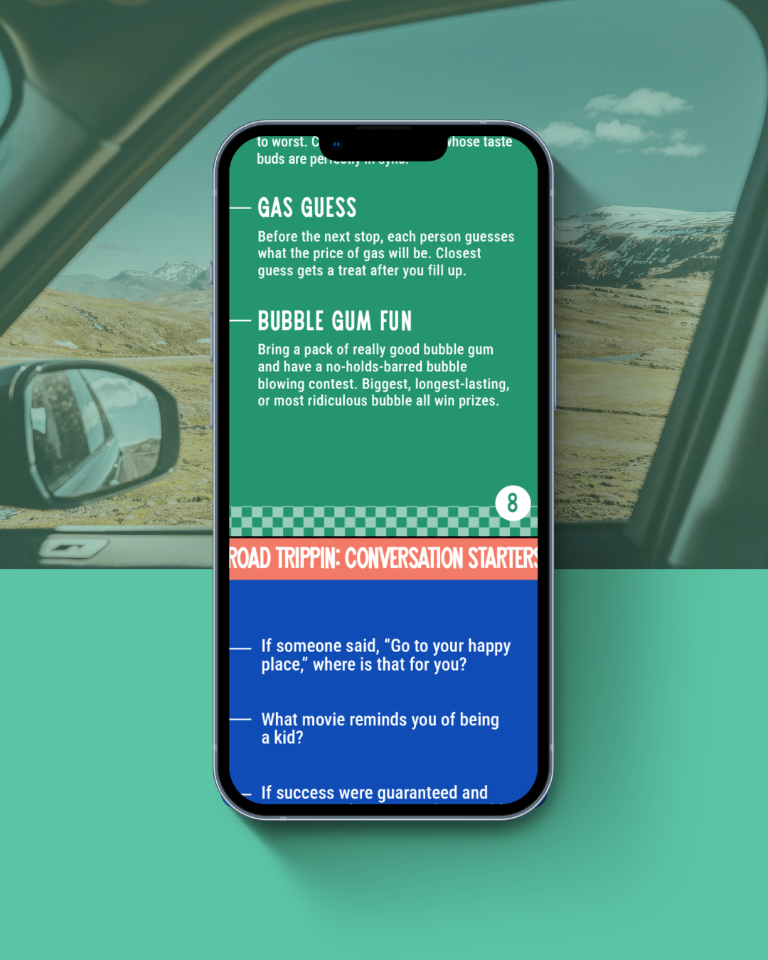 Road Trippin' | Car Connection Games & Activities for Families with Teens