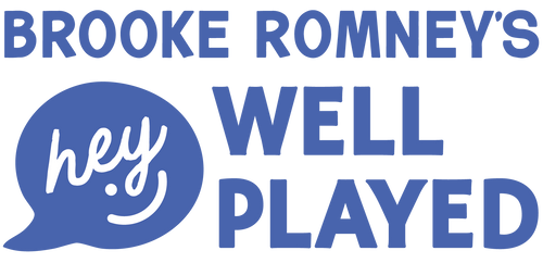 Brooke- Romney Hey Well Played Logo