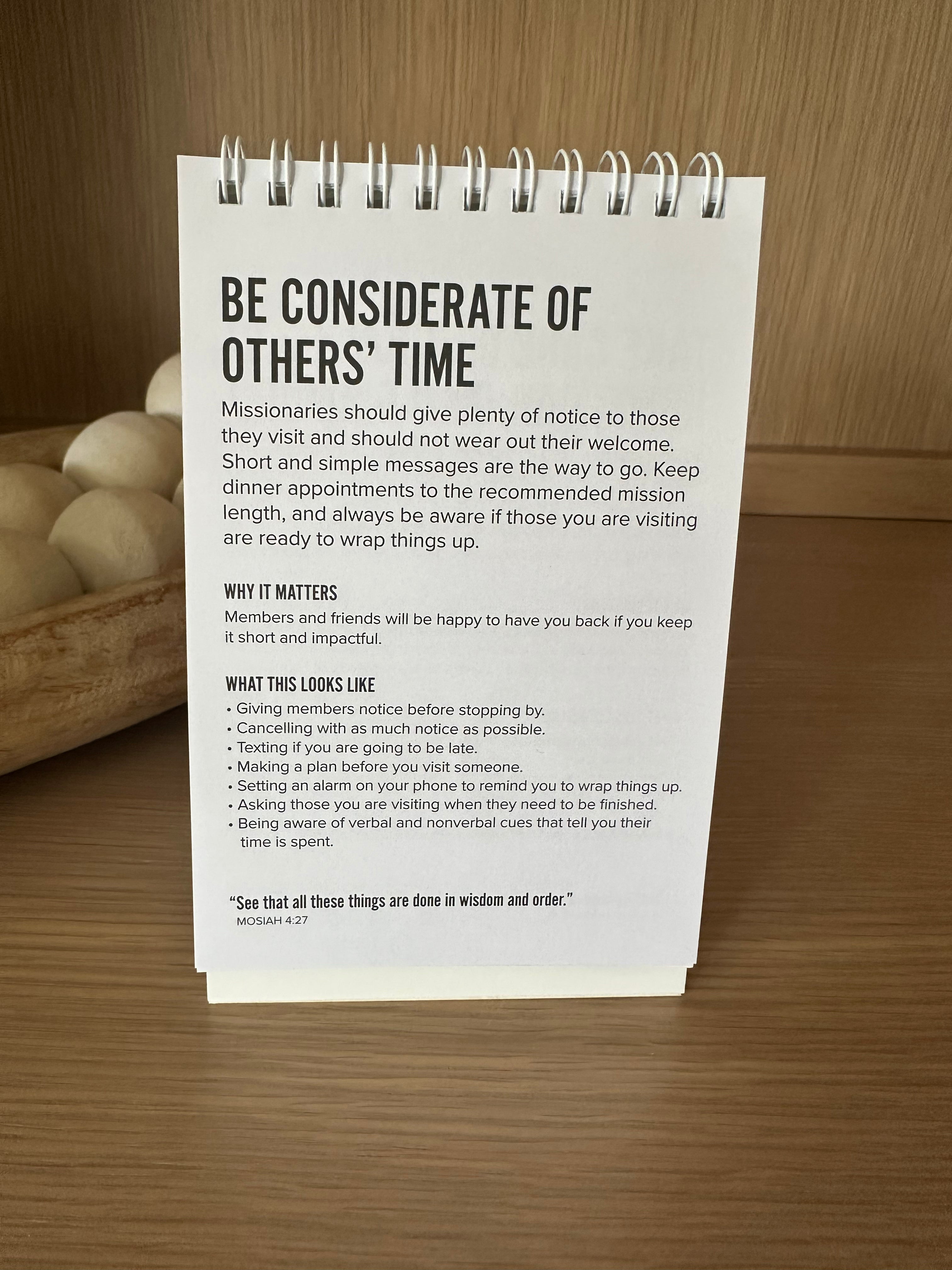 Modern Manners for Missionaries