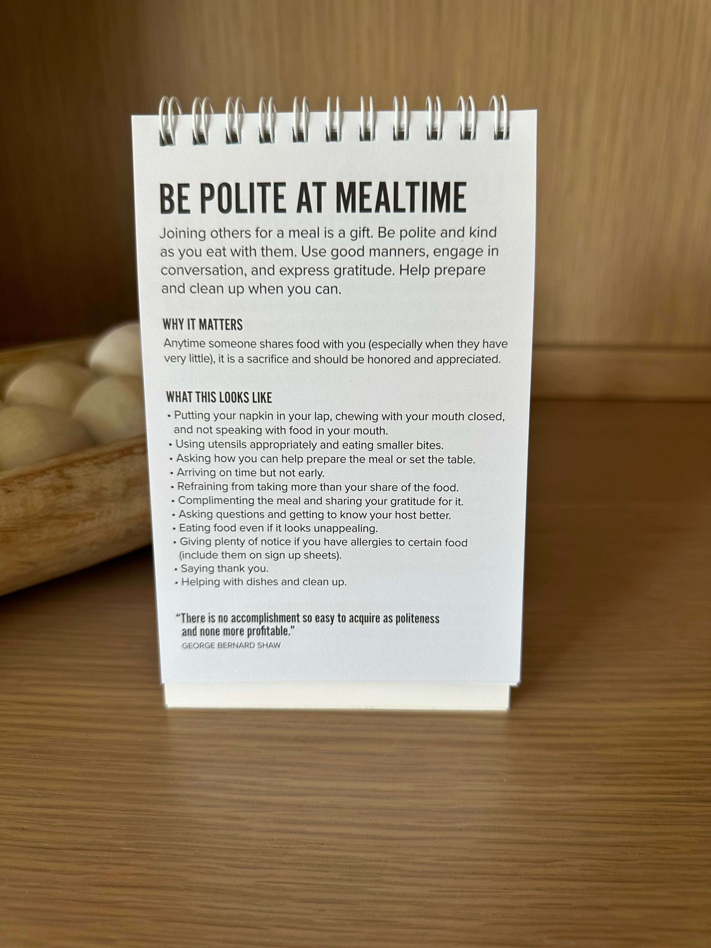Modern Manners for Missionaries
