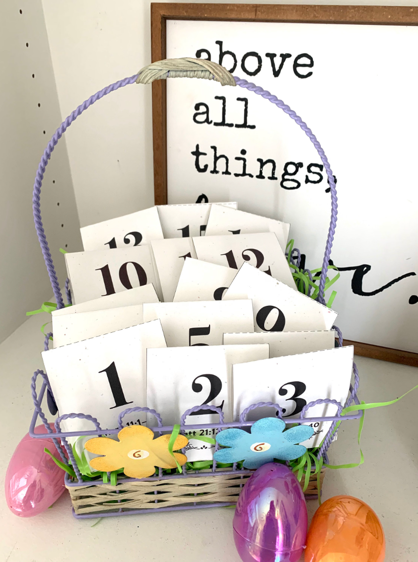 Easter Scripture Advent Calendar Download