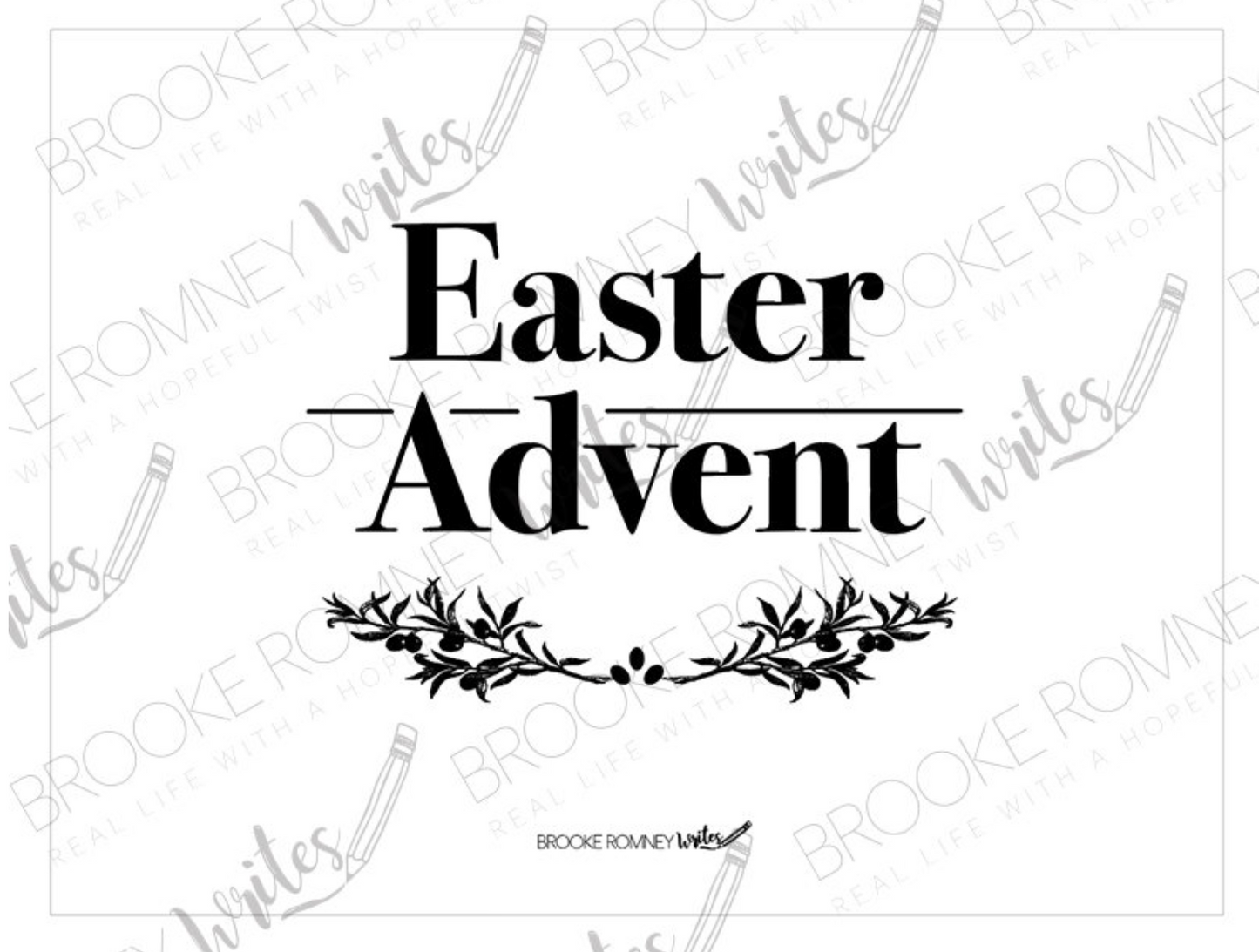 Easter Scripture Advent Calendar Download