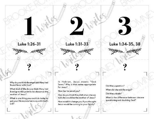 Scripture Advent Calendar Download
